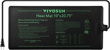 VIVOSUN Durable Waterproof Seedling Heat Mat 10" x 20.75" UL & MET-Certified