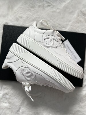 CHANEL シャネル　スポーツサンダル ホワイト　37 CHANEL シャネル レディース チェーンココマーク マトラッセ