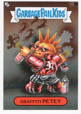 2023 GARBAGE PAIL KIDS GPK INTERGOOLACTIC TIME WARP BASE GRAFFITI PETEY 7b NM