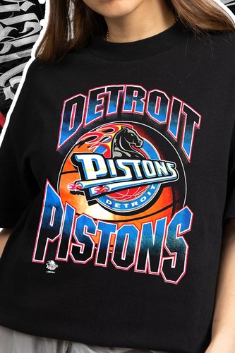 Detroit Pistons Logo Vintage Shirt 