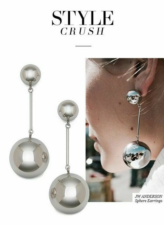 SILVER925 SLIDE BALL HOOK EARRINGS/シルバー Tiffany & Co. Hardware Ball Hook Earrings Ag925 Silver