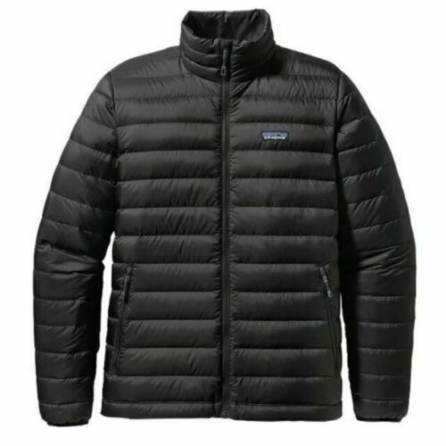 Patagonia Men's Down Sweater Hooded Jacket Gray XX-Large w Patagonia Men's Down Sweater Hooded Jacket Gray XX-Large w