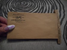 Vintage United Shoe Macinery Corp Brown Bags