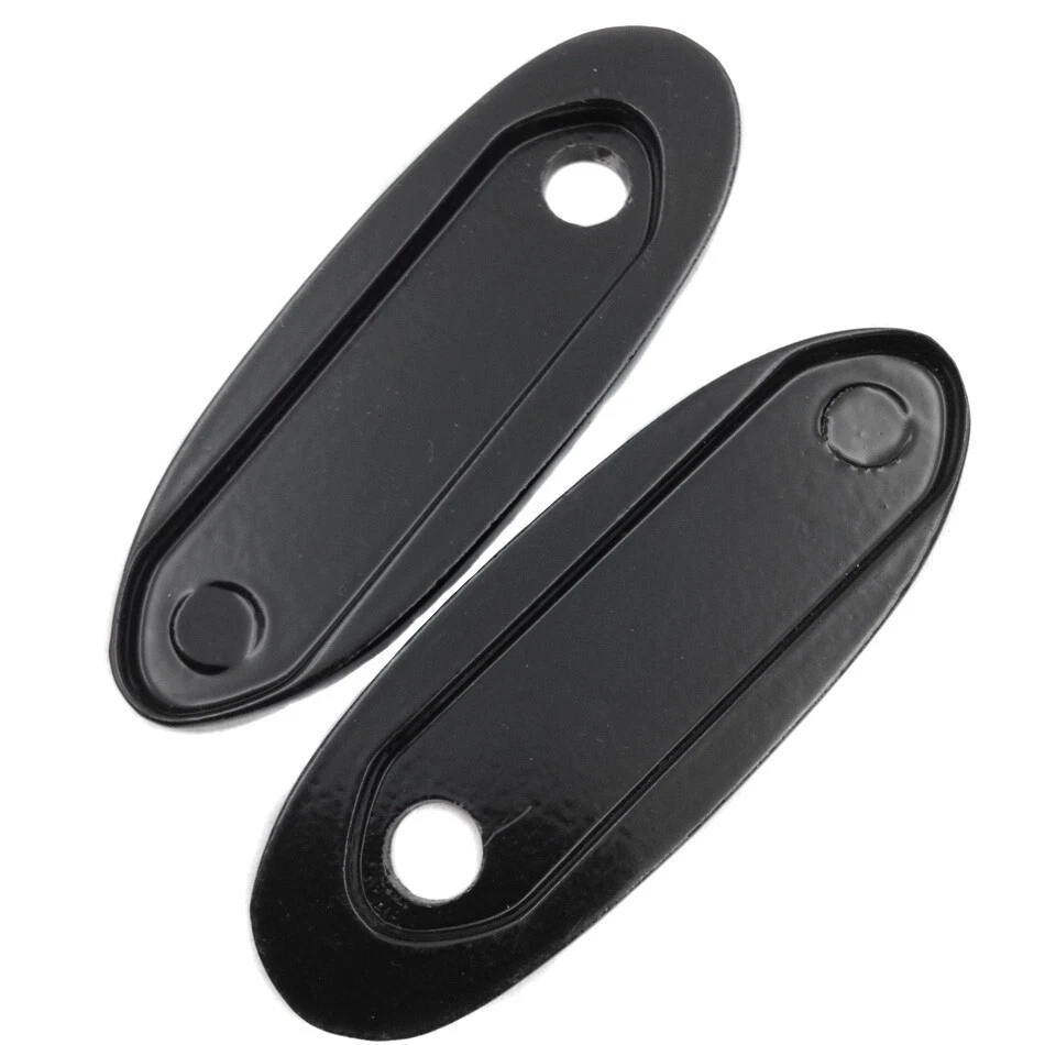 Placas base de espejo para Kawasaki Ninja 500R Ex500 636 Zx6Rr Zx7R Zx9R Zx10R negro Foto 4 de 4