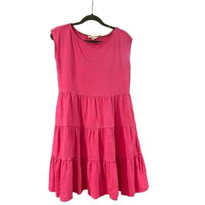 romaine tiered jersey dress boden