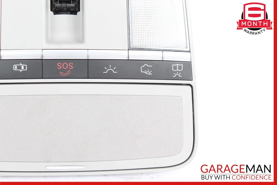 10-14 Mercedes W221 S400 S550 CL550 Overhead Dome Light Sunroof Control Switch - Image 4 of 4