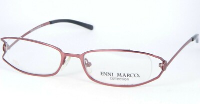 ENNI MARCO IV11-028 22 PINK EYEGLASSES GLASSES METAL FRAME 52-18-135mm (NOTES)