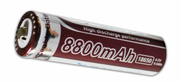 18650 аккумулятор 8800
