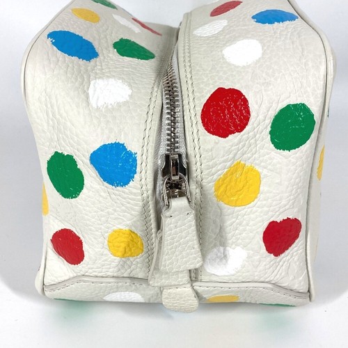 Borsa a tracolla Louis Vuitton Yayoi Kusama Cina limitata quadrata 2 vie borsa a mano - Foto 4 di 14