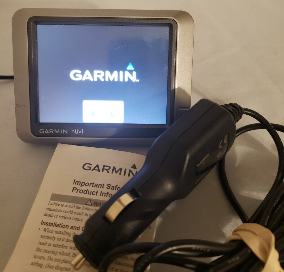 Garmin Nuvi 200 GPS Navigator with 3.5 Inch Touch Screen in Silver-image