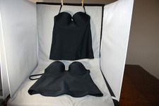 Old Navy Black, NWT, Underwire Swim Tops, Small P and XS TP, Flared.