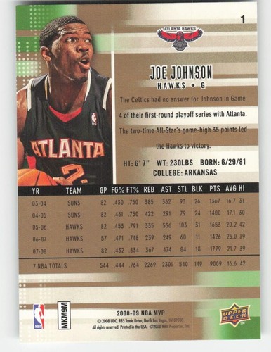 (9) 2008-09 Upper Deck MVP Lot NBA Basketball Cards Collection - Picture 17 of 20