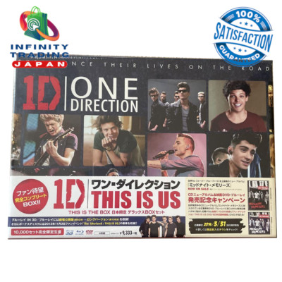 One Direction THIS IS US THIS IS THE BOX Japan Limited Deluxe BOX