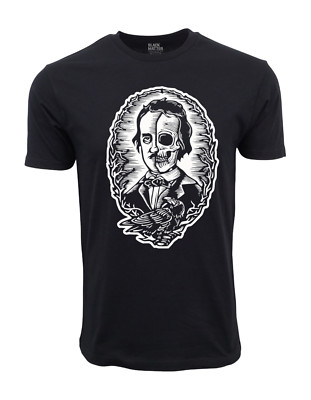 HOT TOPIC BLACK MATTER MENS EDGAR ALLAN POE T SHIRT