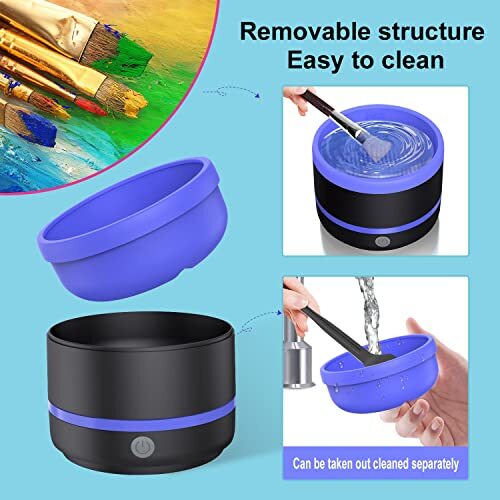 ® Paint Brush Cleaner Rinse Cup, Paint Brush Cleaner, Brush Rinser for