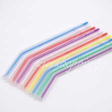 100 Pcs Dental Spray Disposable Nozzle Tips 3 Way Use Air Water Syring