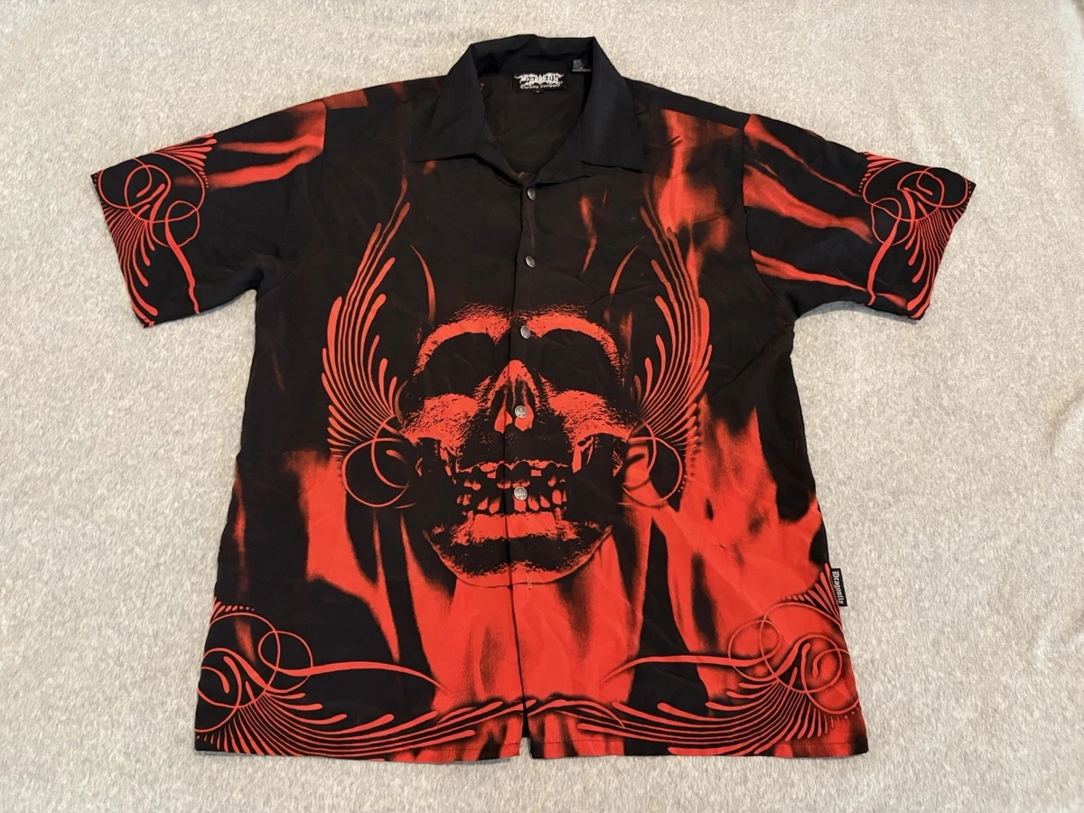 Dragonfly Size L Red Shirts for Men for sale | eBay