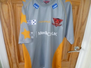 SALFORD RED DEVILS RUGBY LEAGUE CLUB SHIRT