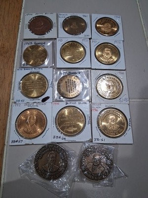 14 1946-2018 Bonnie Blink Corn Husking Penny Coin Lot Grand Lodge AF & AM MD