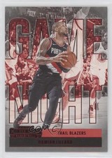 2020-21 Panini Contenders Game Night Ticket Red Damian Lillard #2 0d2