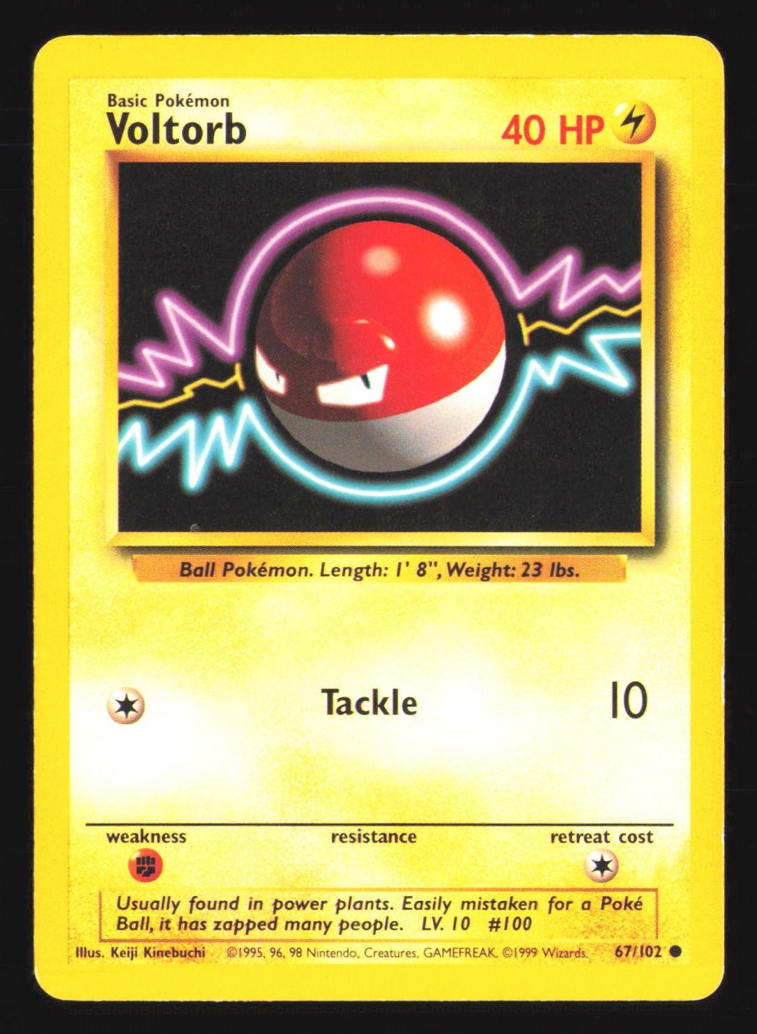 Base Set #067/102 Voltorb