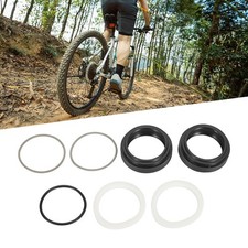 Fork Dust Seal Spring Coil W/ Sponges 30-40mm Rubber Aluminum Alloy Sponge