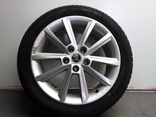 SKODA OCTAVIA 13-20 Year Mk3 17 Inch Alloy Wheel with Tyre 5E0601025E 0000521936