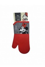 Disney Minnie Mouse Classic Silicone 1 pc Kitchen Oven Mitt 7 "  13" New