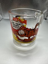 1978 Vintage Garfield Characters Coffee Mug Jim Davis McDonald's Made in USA
