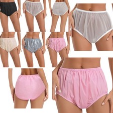 Unisex Mens Womens Diaper Cover Waterproof Leakproof Washable Underwear Pants