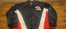 Vintage 90s NASCAR Dale Earnhardt Nutmeg Jacket, Black And Red XL