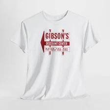 Vintage Dallas Texas Gibsons Discount Center T-Shirt, Gift for Dallas Lovers,