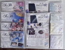 Creative Memories mixed lot of 7 Snap Packs, 4 packs of Die Cuts , NIP NLA