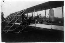 1908 Wright Brothers Airplane Propellers Starting Flight Test Wright Flyer