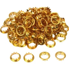 100pc Brass Dial Key Hole Grommets Replacement for Grandfather Clock Parts