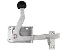 Alberts Torverschluss Torfalle Torriegel Schloss Hebel Stahl Verzinkt 80X55 Mm