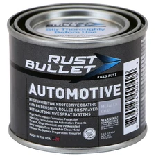 RUST BULLET Automotive - Metallic Gray - 4 4 Fl Oz (Pack of 1), Metalic Grey 