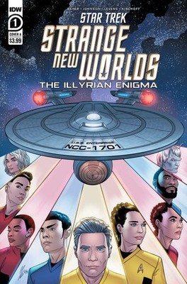 STAR TREK STRANGE NEW WORLDS ILLYRIAN ENIGMA (2022) #1-4 im Paket! | komplette M