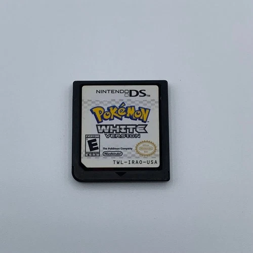 POKEMON WHITE NINTENDO DS: TESTED / WORKING / AUTHENTIC