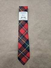 Ingles Buchan New 100 Pure Wool Tie With Two Small Holes