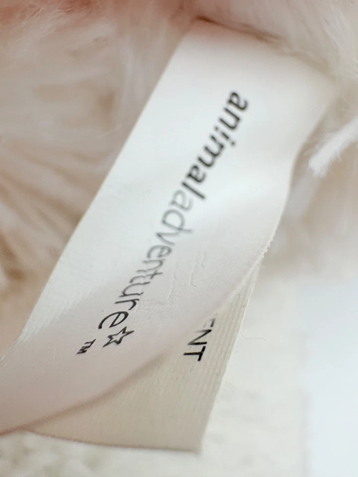 Animal Adventure Puppy Dog Plush Cream White Floppy Pillow 2007 - 20" - Image 4 of 4