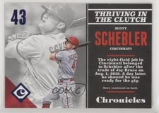 2017 Panini Chronicles Blue 277/399 Scott Schebler #27 fm0