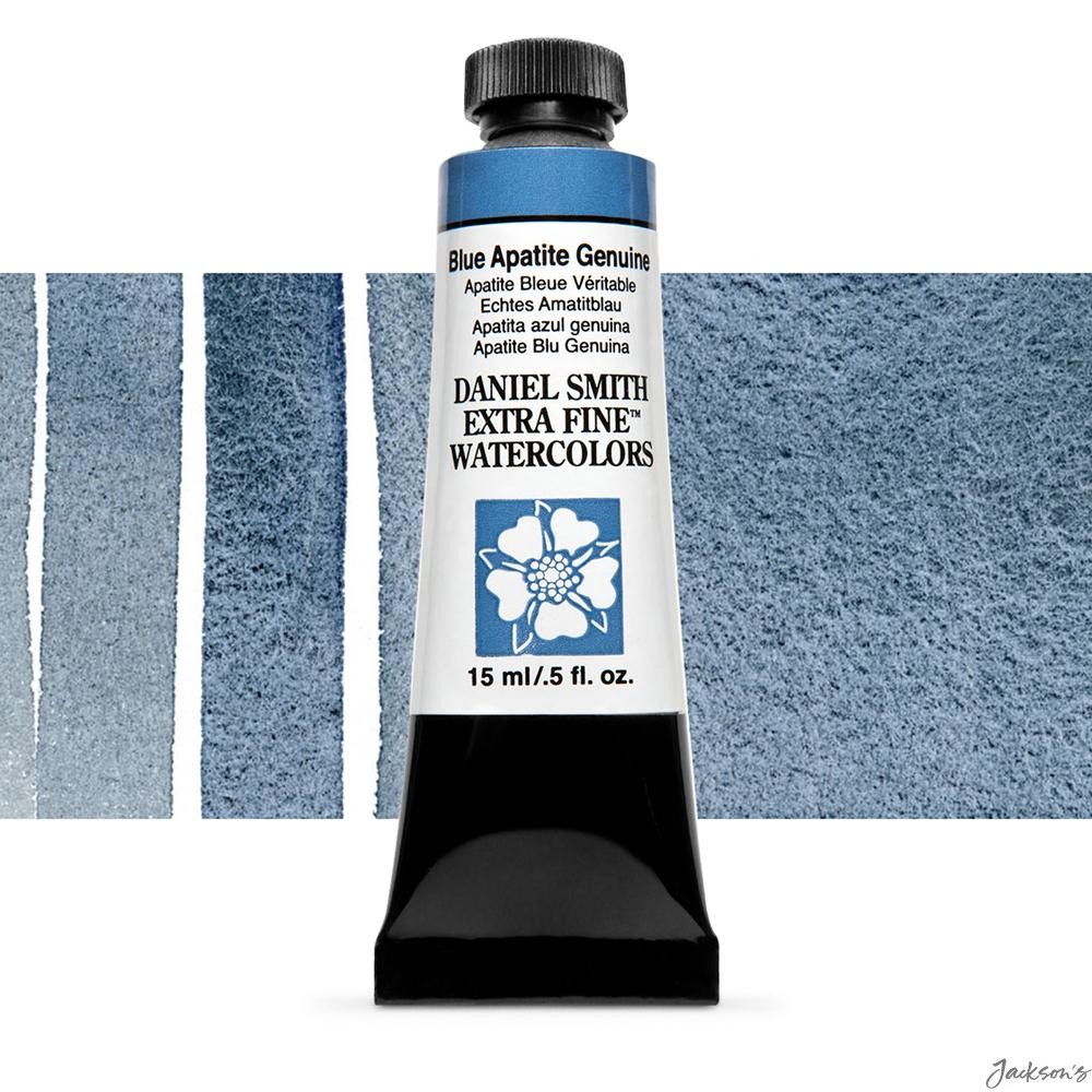 Daniel Smith PrimaTek Watercolour Paint Mineral Pigment 15ml Blue Apatite Gen...