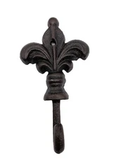 Antique and Vintage Collection Cast Iron FDL Decorative Single Key Coat Hook ...