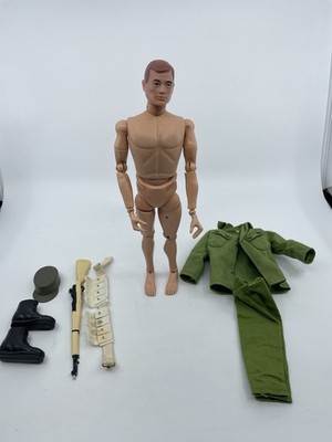 Vintage GI Joe 12” Figure Patent Pending 1964 USA Made Painted