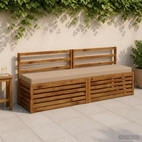 Bankkissen Soest 100 % Polyester Sand 170 X 40 X 8 Cm