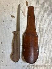 Vintage KABAR Fish Fillet Knife #1383 w/ Sheath RARE FIND Filet Knives