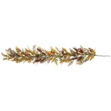 Northlight Real Touch™️ Greenery and Berries Artificial Fall Harvest Garland -