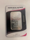 One Ounce .999 Silver Bar, Bullion