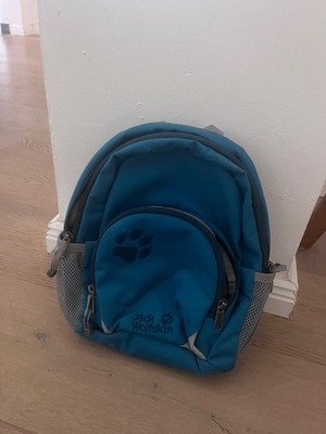 Jack Wolfskin Kindergarten Rucksack Tasche Kind blau 